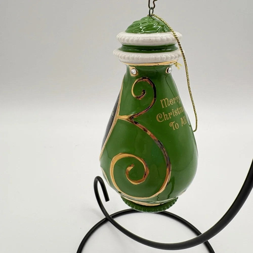 Precious Moments Christmas Treasures Merry Christmas to All & Snow Day Ornaments